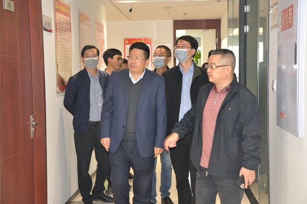 局黨委常委、副局長徐錫惠一行到冶勘設計集團調研、指導工作