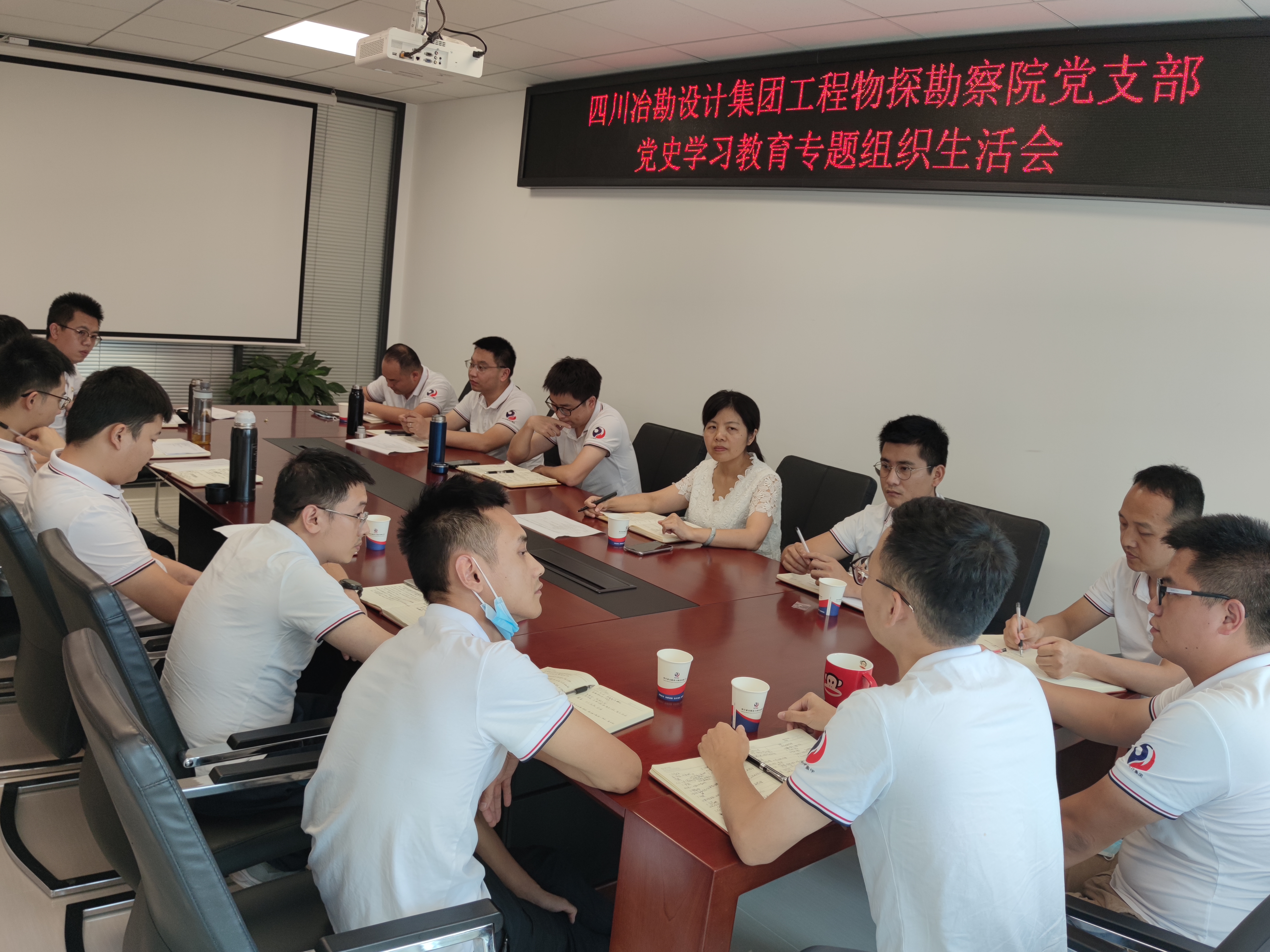 冶勘設(shè)計(jì)集團(tuán)各黨支部召開黨史學(xué)習(xí)教育專題組織生活會(huì)